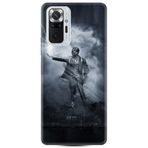 Kılıfland Xiaomi Redmi Note 10 Pro Uyumlu Kılıf, Silikon, Atatürk Özel Seri Desen, Siyah