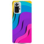 Kılıfland Xiaomi Redmi Note 10 Pro Uyumlu Kılıf, Silikon, Desen Özel Seri, Renk Cümbüşü