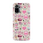 Kılıfland Xiaomi Redmi Note 11 SE ile Uyumlu Kılıf, Silikon, Desenli Baskılı, Donut Flamingo, Çok Renkli