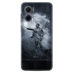 Kılıfland Xiaomi Redmi Note 11e ile Uyumlu Silikon Kılıf, Desen Özel Seri, Atatürk, Siyah