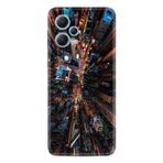 Kılıfland Xiaomi Redmi Note 12 4G ile Uyumlu Kılıf, Resimli Desenli Baskılı Silikon, Şehir Manzarası, Renk37