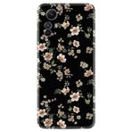 Kılıfland Xiaomi Redmi Note 12S ile Uyumlu Kılıf, Boutique Baskılı, Çiçek Desenli, Siyah Fon