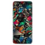 Kılıfland Xiaomi Redmi Note 12S ile Uyumlu Kılıf, Resimli Desenli Silikon, Platinium Series Bass, Renkli