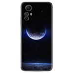 Kılıfland Xiaomi Redmi Note 12S ile Uyumlu Kılıf, Resimli Desenli Silikon, Platinium Series, Midnight Moon