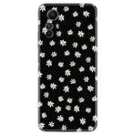 Kılıfland Xiaomi Redmi Note 12S ile Uyumlu Kılıf, Silikon, Platinium Series, Papatyalar Desenli, Siyah