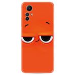 Kılıfland Xiaomi Redmi Note 12S ile Uyumlu Kılıf, Silikon, Platinium Series, Resimli Desenli, Turuncu