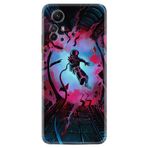 Kılıfland Xiaomi Redmi Note 12S ile Uyumlu Silikon Kılıf, Astronot Attack Deseni, Renkli