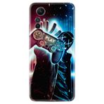 Kılıfland Xiaomi Redmi Note 12S ile Uyumlu Silikon Kılıf, Desen Özel Seri Play Me 1757, Siyah