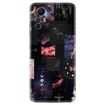 Kılıfland Xiaomi Redmi Note 12S Kılıf, Boutique Baskılı, Ay Pattern, Resimli