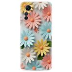 Kılıfland Xiaomi Redmi Note 12S Kılıf, Boutique Baskılı, Çiçek Desenli, Renkli