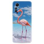 Kılıfland Xiaomi Redmi Note 12S Kılıf, Boutique Baskılı, Flamingo Desenli