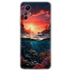 Kılıfland Xiaomi Redmi Note 12S Kılıf, Boutique Baskılı, Okyanus Resimli