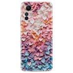 Kılıfland Xiaomi Redmi Note 12S Kılıf, Boutique Baskılı, Renkli Kalpler, Renk40