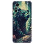 Kılıfland Xiaomi Redmi Note 12S Kılıf, Boutique Baskılı, Resimli Bears, Renkli