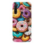 Kılıfland Xiaomi Redmi Note 8 ile Uyumlu Kılıf, Boutique Baskılı, Donut Desenli