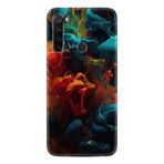 Kılıfland Xiaomi Redmi Note 8 ile Uyumlu Kılıf, Boutique Baskılı, Renk Cümbüşü Desen