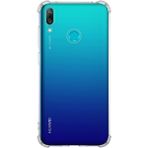 Kılıfmania Huawei Y7 2019 ile Uyumlu Kapak Köşe Korumalı Airbag Antishock Silikon Şeffaf Kılıf - Saydam