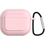 kilifone - Apple Airpods 3. Nesil - Kılıf Darbelere Karşı Dayanıklı Koruyucu Silikon Kılıf Airbag 23 - Pembe Açık - T19613 - Açık Pembe