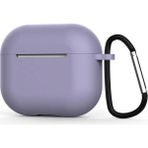 kilifone - Apple Airpods 3. Nesil - Kılıf Darbelere Karşı Dayanıklı Koruyucu Silikon Kılıf Airbag 28 - Lavendery Gray - T22692