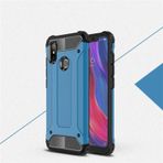 Kilifone - Xiaomi Uyumlu Mi 8 Se - Kılıf Çift Katman Zırh Tank Crash Military Kapak - Mavi