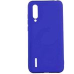Kilifone - Xiaomi Uyumlu Mi 9 Lite - Kılıf Mat Renkli Esnek Premier Silikon Kapak - Saks Mavi