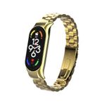 Kilifone - Xiaomi Uyumlu Mi Band 7 - Kordon Metal Kordon Krd-04