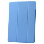 Kilifplus Apple iPad 2 3 4 ile Uyumlu Tablet Kılıfı Smart Cover Uyku Modlu Standlı Arkası Sert Şeffaf Kapak - Mavi