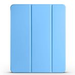 Kilifplus Apple iPad Air 10.9 2020 (4.Nesil) ile Uyumlu Tablet Kılıfı, Flip Smart Standlı, Kalem Bölmeli, Akıllı Kapak [Kalem Alanı, Uyku Modlu] 11" inç Kaliteli Silikon - Mavi