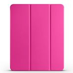 Kilifplus Apple iPad Air 11 2024 ile Uyumlu Tablet Kılıfı, Flip Smart Standlı, Kalem Bölmeli, Akıllı Kapak [Kalem Alanı, Uyku Modlu] 11" inç Kaliteli Silikon - Pembe
