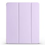 Kilifplus Apple iPad Air 13 2024 ile Uyumlu Tablet Kılıfı, Flip Smart Standlı, Kalem Bölmeli, Akıllı Kapak [Kalem Alanı, Uyku Modlu] 11" inç Kaliteli Silikon - Lila