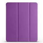 Kilifplus Apple iPad Pro 11 2020 (2.Nesil) ile Uyumlu Tablet Kılıfı, Flip Smart Standlı, Kalem Bölmeli, Akıllı Kapak [Kalem Alanı, Uyku Modlu] 11" inç Kaliteli Silikon - Mor