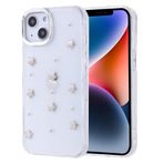 Kilifplus Apple iPhone 14 ile Uyumlu Kılıf Şeffaf Simli Airbag Tasarımlı Kapak, Darbe Emici, Kamera Korumalı, [ Tam Uyumlu, Zarif, Kaliteli ], Yıldız