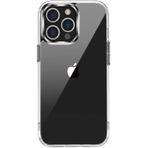 Kilifplus Apple iPhone 14 Pro (6.1) Şeffaf Zore Forst TPU PC Malzeme 0.4 mm Silikon Kapak Kılıf