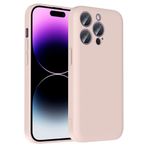 Kilifplus Apple iPhone 14 Pro Max ile Uyumlu Kılıf Kamera Korumalı İçi Kadife Dokulu Kartlık Hazneli Vitra Kapak, [ Tam Uyumlu, Kaliteli, Premium ], Pembe