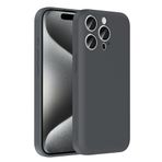 Kilifplus Apple iPhone 15 Pro Max ile Uyumlu Kılıf Kamera Korumalı İçi Kadife Dokulu Kartlık Hazneli Vitra Kapak, [ Tam Uyumlu, Kaliteli, Premium ], Gri