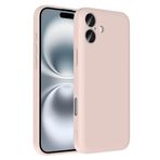 Kilifplus Apple iPhone 16 Plus ile Uyumlu Kılıf Kamera Korumalı İçi Kadife Dokulu Kartlık Hazneli Vitra Kapak, [ Tam Uyumlu, Kaliteli, Premium ], Pembe