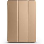 Kilifplus Huawei Honor Pad X9 ile Uyumlu Tablet Kılıfı Smart Cover Uyku Modlu Standlı Arkası Sert Şeffaf Kapak- Gold