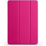 Kilifplus Huawei Honor Pad X9 ile Uyumlu Tablet Kılıfı Smart Cover Uyku Modlu Standlı Arkası Sert Şeffaf Kapak- Pembe