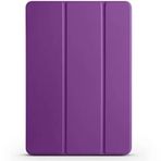 Kilifplus Huawei MatePad Air 11.5 2023 ile Uyumlu Tablet Kılıfı Smart Cover Uyku Modlu Standlı Arkası Sert Şeffaf Kapak - Mor