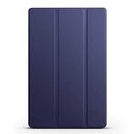 Kilifplus Huawei MatePad SE 10.4 ile Uyumlu Tablet Kılıfı Smart Cover Uyku Modlu Standlı Arkası Sert Şeffaf Kapak - Lacivert