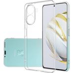 Kilifplus Huawei Nova 10 SE Kılıf Şeffaf Kamera Lens Korumalı Esnek Süper Silikon Darbaye Dayanıklı