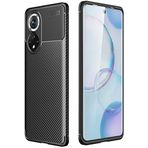 Kilifplus Huawei Nova 9 ile Uyumlu Kılıf Silikon Parmak İzi Bırakmayan Karbon Soft Negro Kapak - Siyah