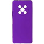 Kilifplus Huawei Nova Y90 ile Uyumlu Kılıf Mat Lux Kamera Korumalı Renkli Yumuşak Biye Silikon Kapak - Mor