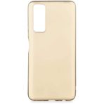 Kilifplus Huawei P Smart 2021 Kılıf İnce Mat Esnek Silikon - Gold