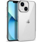 Kilifplus iPhone 14 (6.1) Kılıf Silikon Renkli Esnek Pixel Kapak - Gümüş