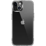 Kilifplus iPhone 14 (6.1) Kılıf Zore Forst Silikon Kapak TPU PC Malzeme 0.4mm - Şeffaf