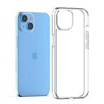 Kilifplus iPhone 14 Plus (6.7) ile Uyumlu Kılıf Şeffaf Pürüzsüz Yüzey, Kenarları Silikon, Sert Özel Kalıp Coss Kapak - Şeffaf