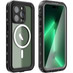 Kilifplus iPhone 14 Pro Max (6.7) ile Uyumlu Kılıf Su Geçirmez Toza Dayanıklı IP68 Sertifikalı 360 Tam Koruma Kapak [ 360 Tam Koruma, Deniz Altı Resim ve Video Çekimi, Korumalı, Suya Toza Dayanıklı ]