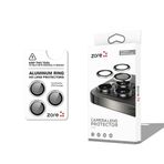 Kilifplus iPhone 16/16 Plus/16 Pro/16 Pro Max ile Uyumlu Kamera Lens Koruyucu, Premium, Parmak İzi Bırakmayan, Anti-Reflektif, 6.1/6.3/6.7/6.9 inç, [1 Paket] (Gümüş, iPhone 16 Pro Max - 6.9")