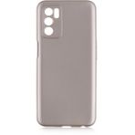 Kilifplus Oppo A16 Gold İnce Mat Esnek Silikon Kılıf
